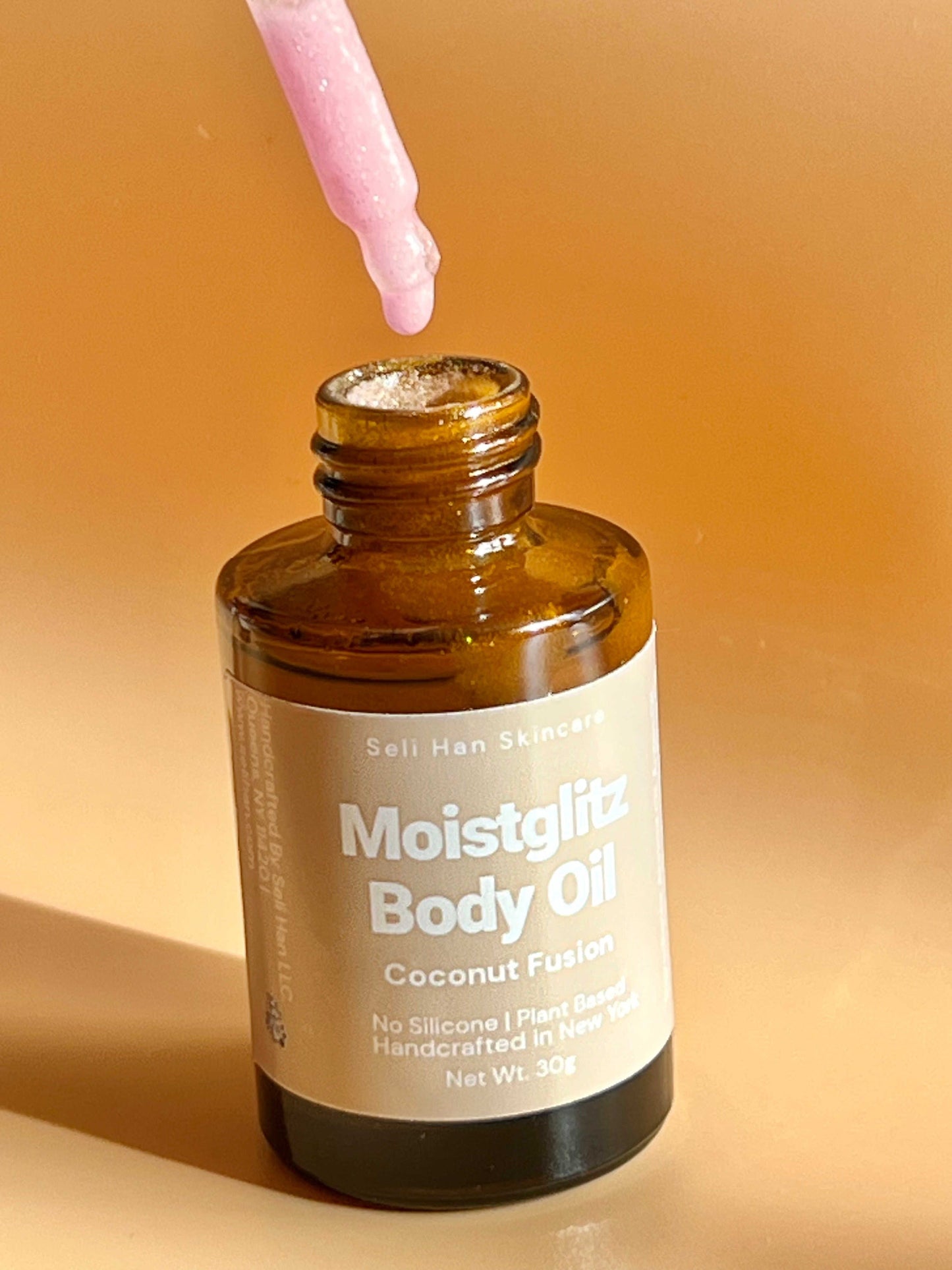 Coconut Fusion Glimmer Body Oil - Seli Han Skincare
