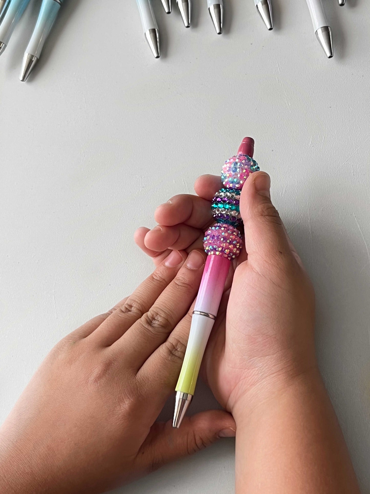 Colorful Beaded Pen #2 - Seli Han Skincare