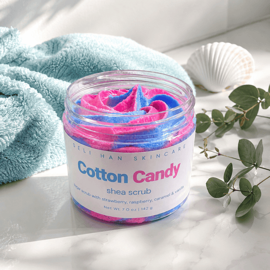 Cotton Candy Body Scrub - Seli Han Skincare 