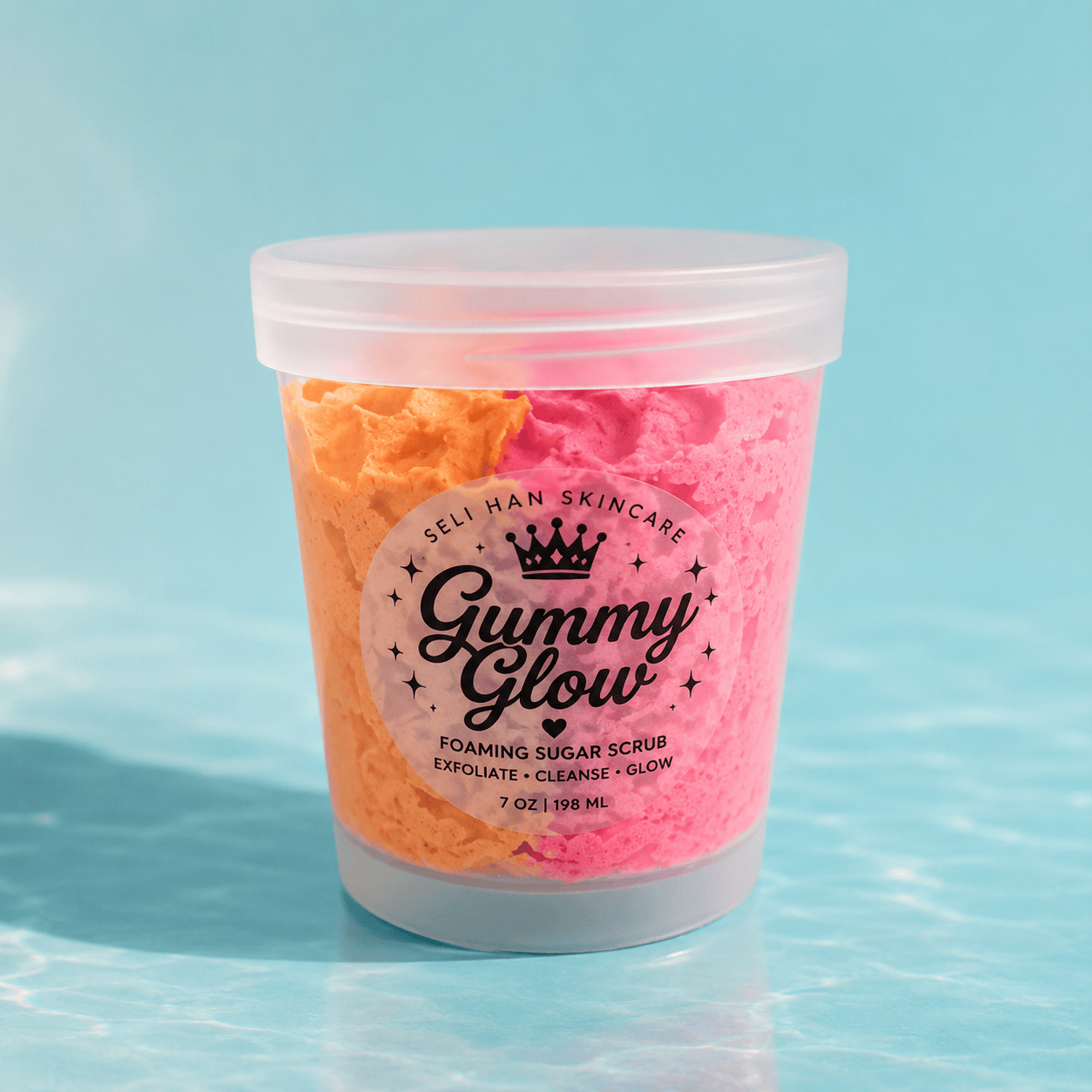 Gummy Glow Foaming Sugar Scrub