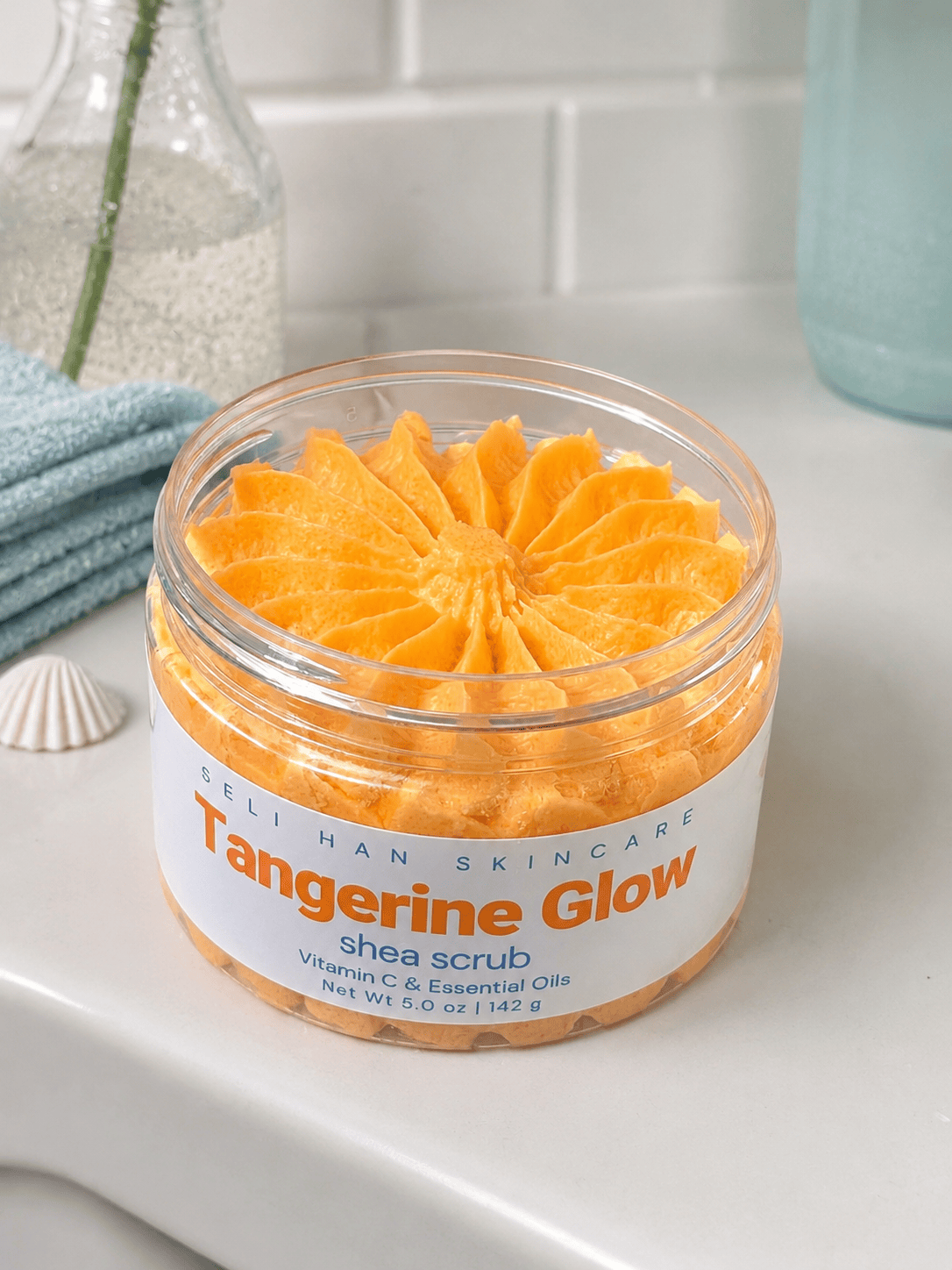 Tangerine Glow Body Scrub - Seli Han Skincare 