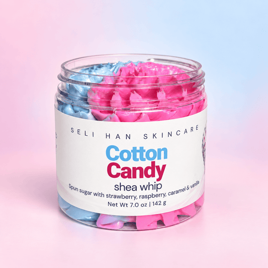 COTTON CANDY SHEA WHIP BODY BUTTERCREAM - Seli Han Skincare 