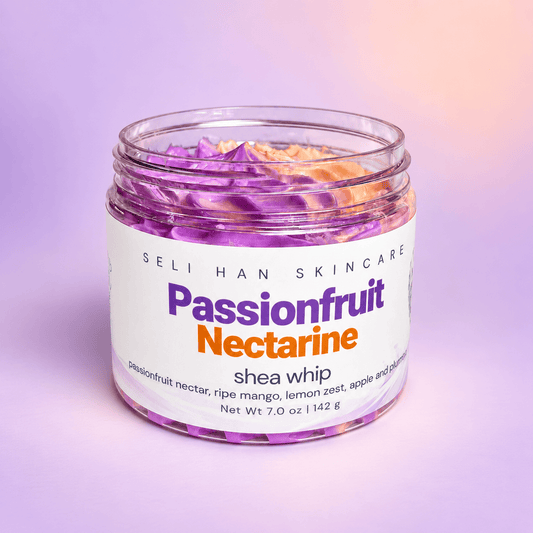 PASSIONFRUIT NECTARINE SHEA WHIP BODY BUTTERCREAM - Seli Han Skincare 