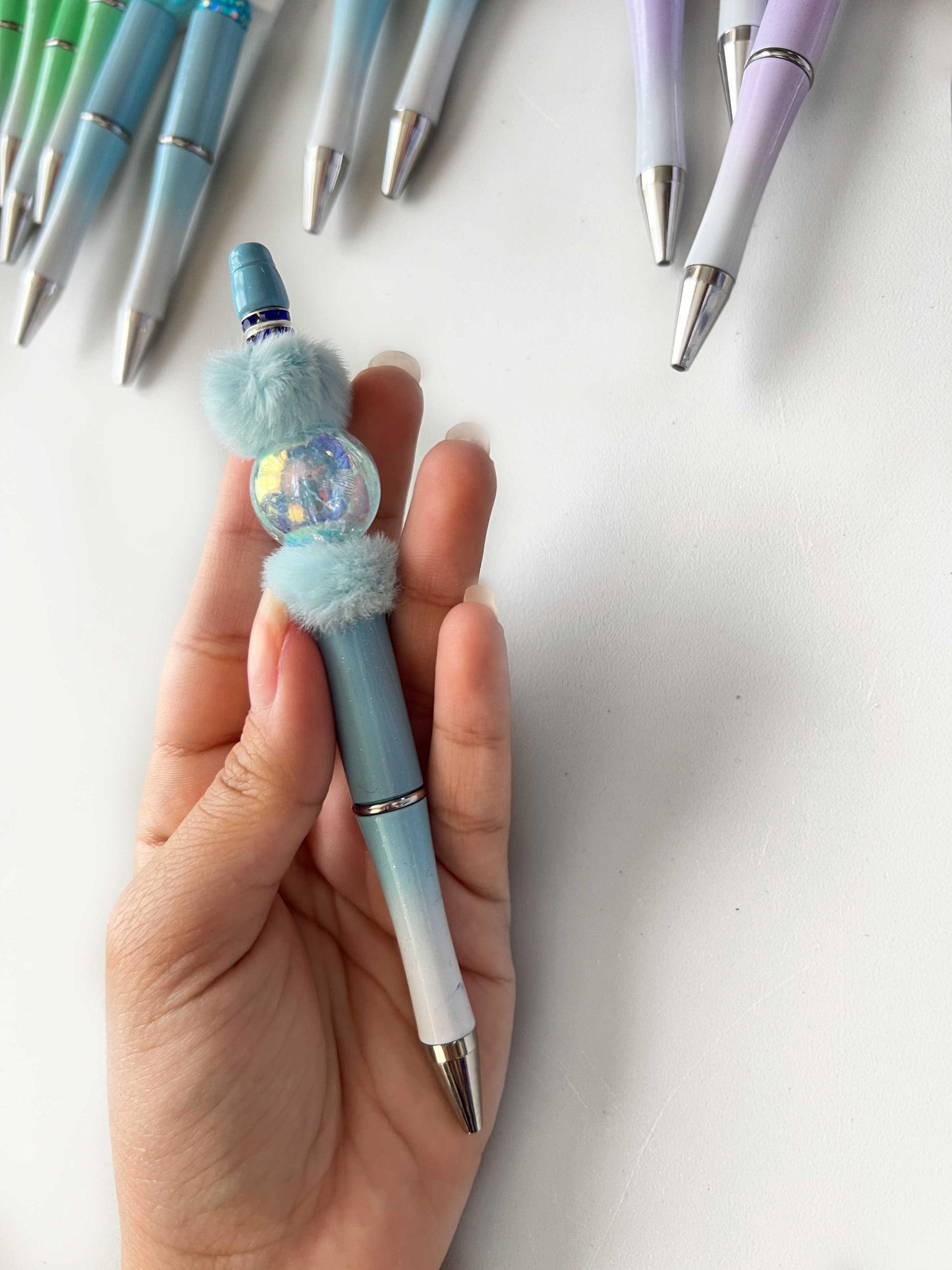 Colorful Beaded Pen #12 - Seli Han Skincare 