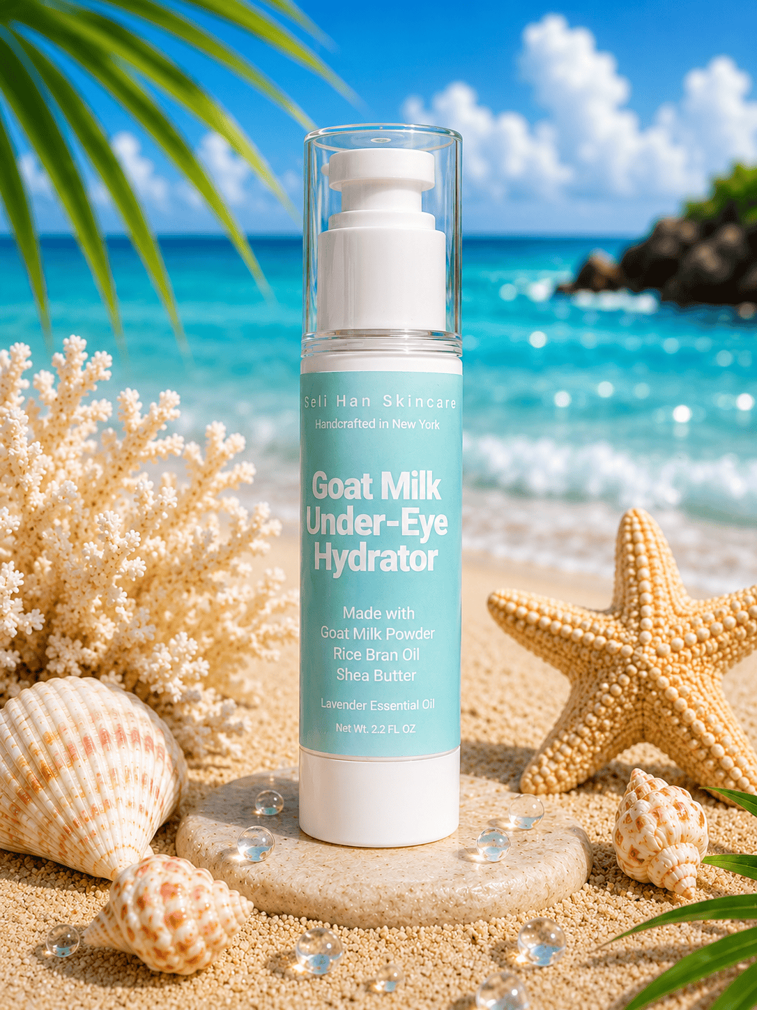 Goat Milk Eye Cream - Seli Han Skincare 