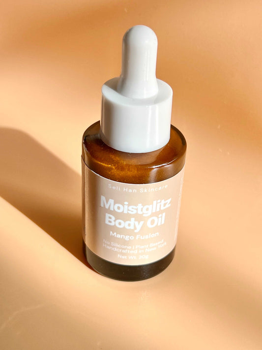 Mango Fusion Glimmer Body Oil - Seli Han Skincare 