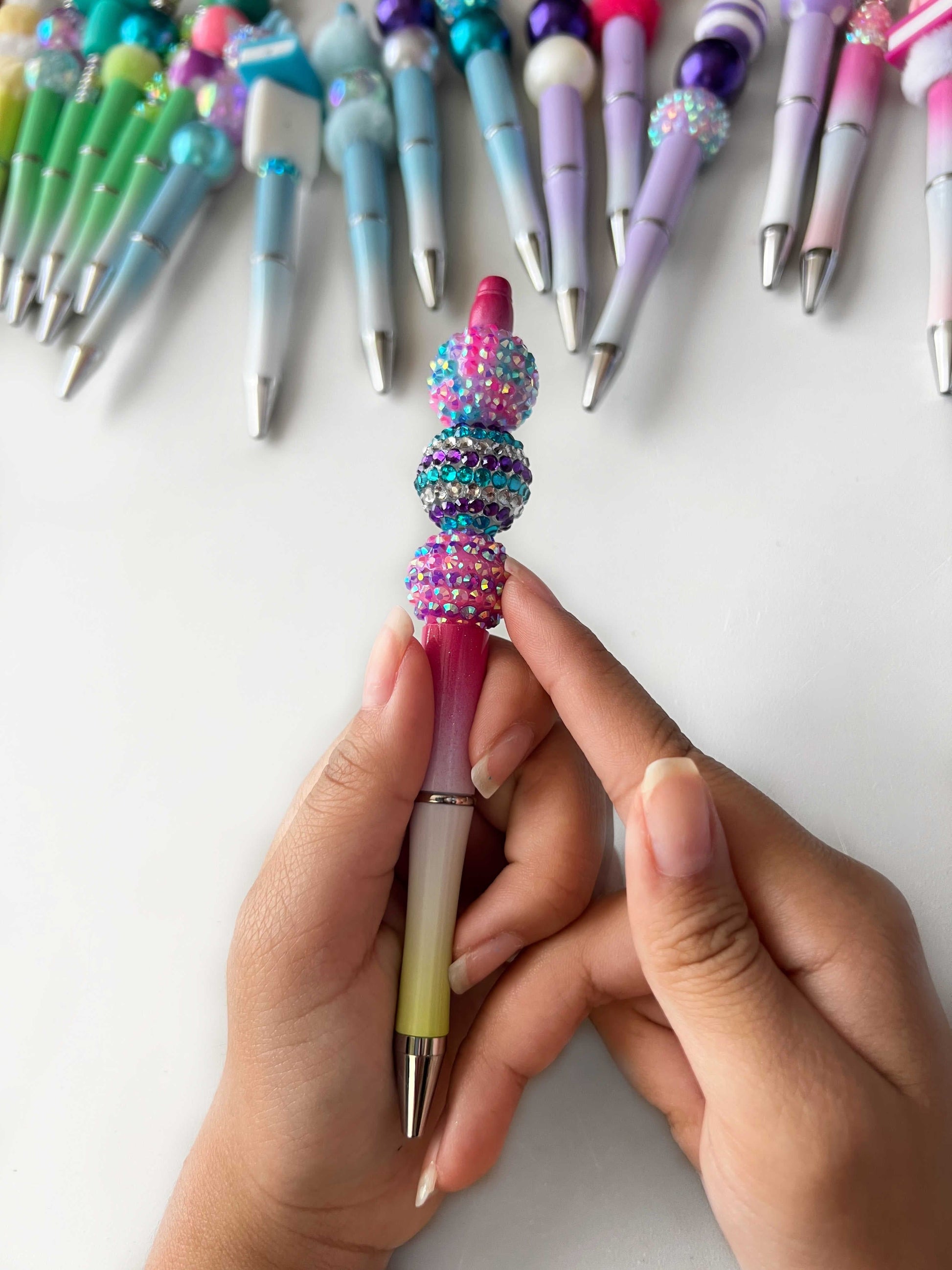 Colorful Beaded Pen #11 - Seli Han Skincare 