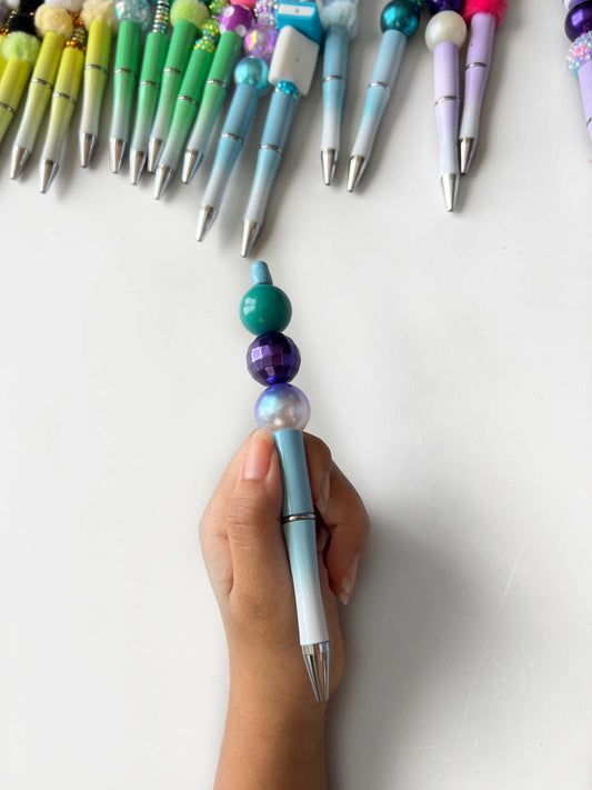 Colorful Beaded Pen #14 - Seli Han Skincare 