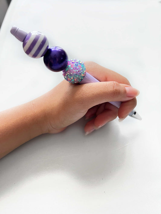 Colorful Beaded Pen #18 - Seli Han Skincare 