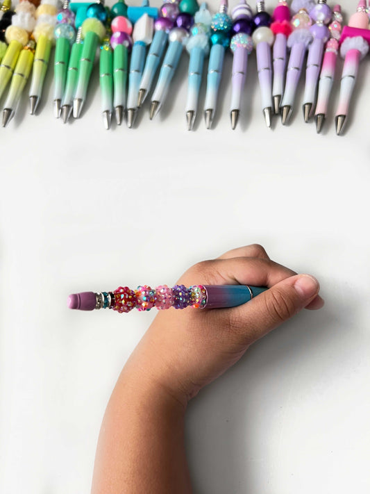 Colorful Beaded Pen #19 - Seli Han Skincare 