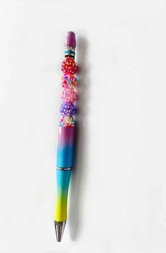 Colorful Beaded Pen #20 - Seli Han Skincare 