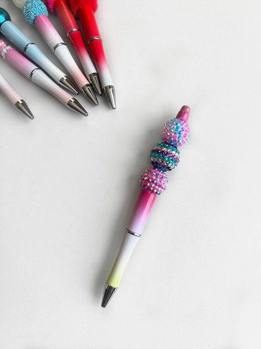 Colorful Beaded Pen #28 - Seli Han Skincare 