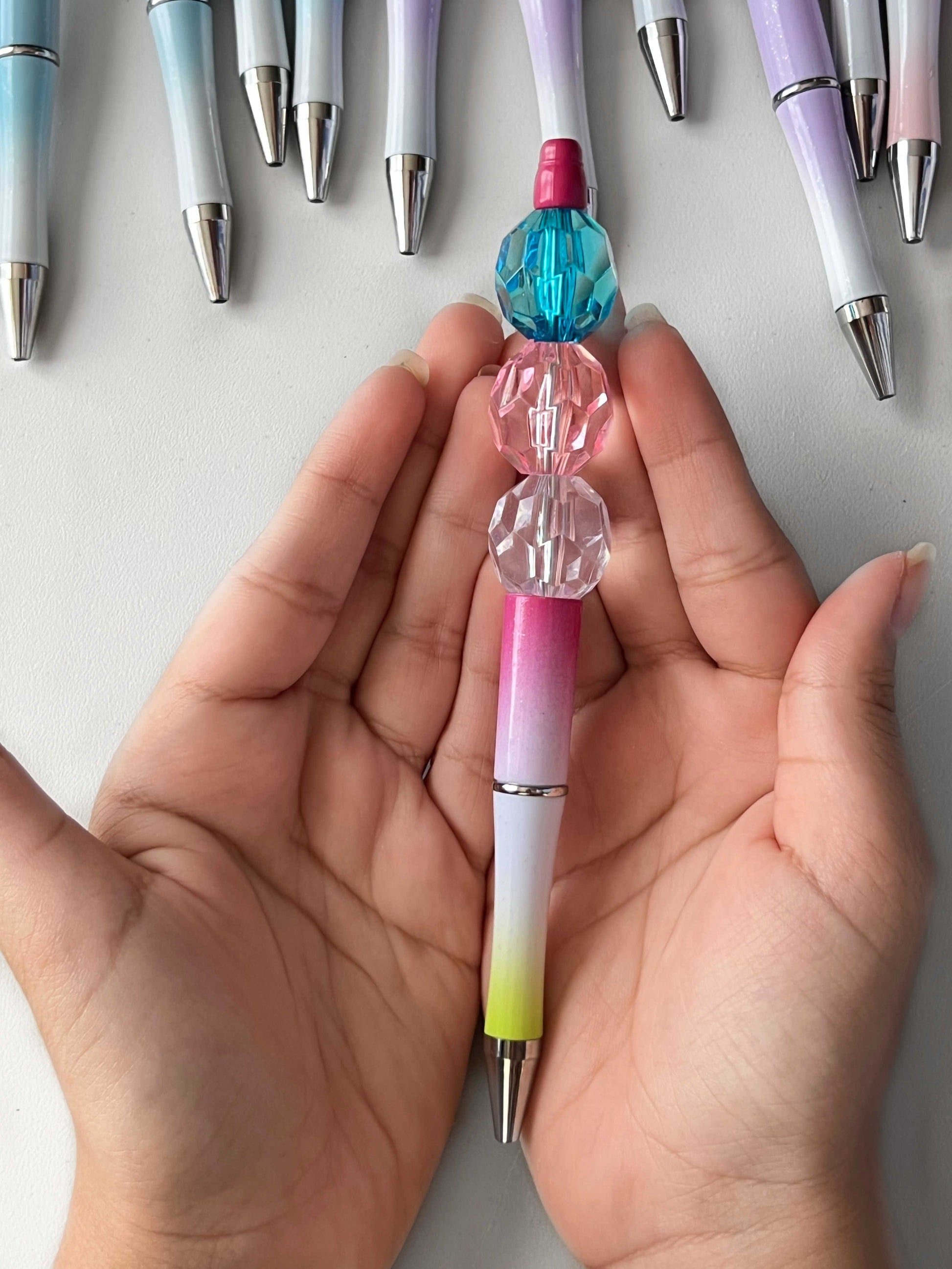 Colorful Beaded Pen #4 - Seli Han Skincare 