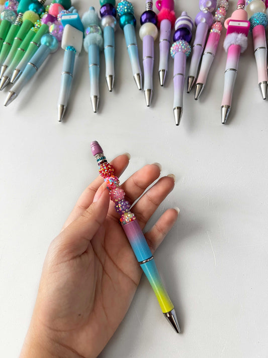 Colorful Beaded Pen #8 - Seli Han Skincare 